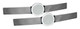 PYLE 5in PAIR CEILING SPKER ROUGHING KIT - PCSB5 PYLE 5in PAIR CEILING SPKER ROUGHING KIT - PCSB5